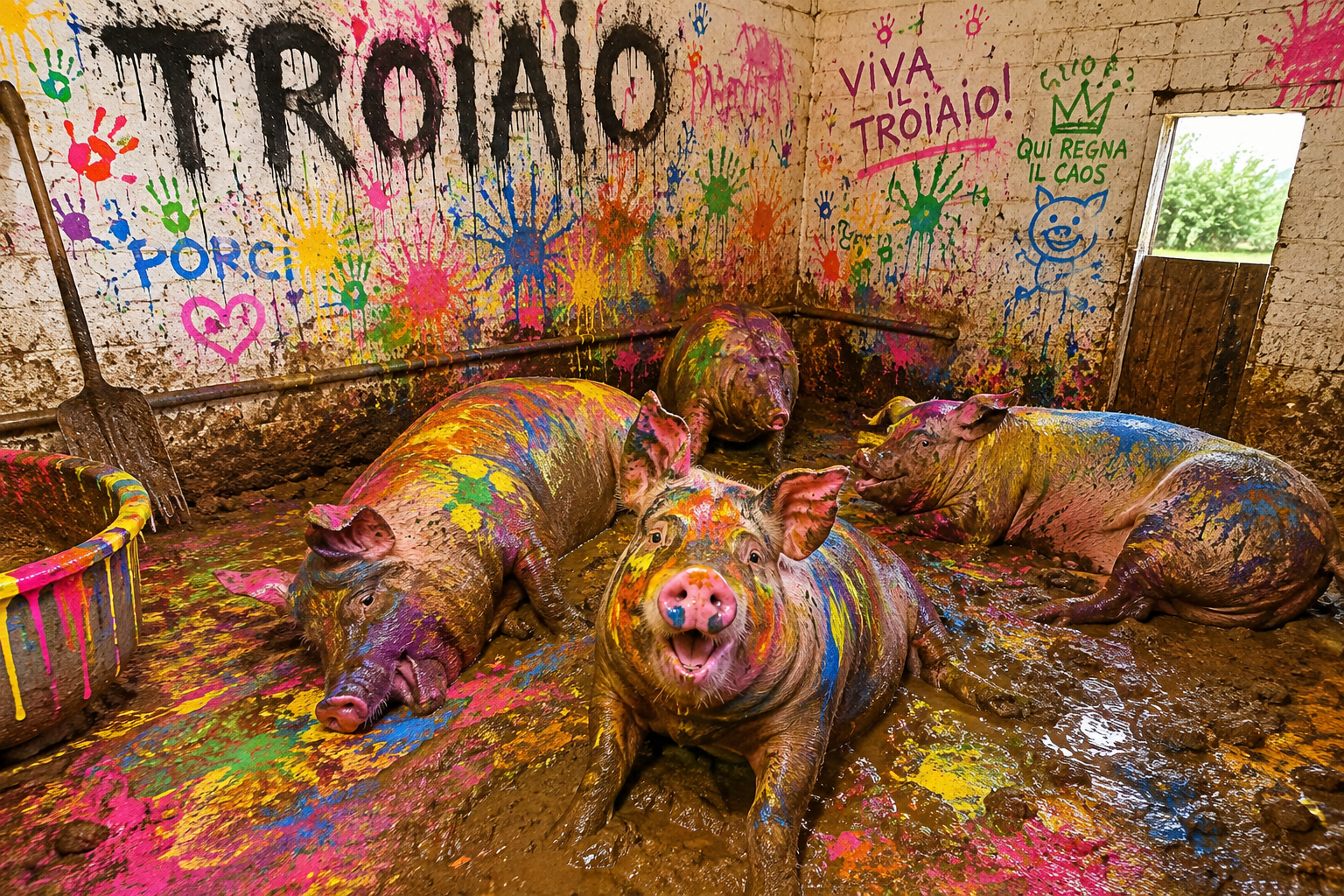 La posta dei lettori: troiaio a colori da Pavia