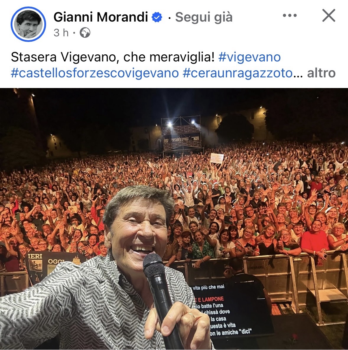 Nessun pagliaccio da sagra, successo assicurato