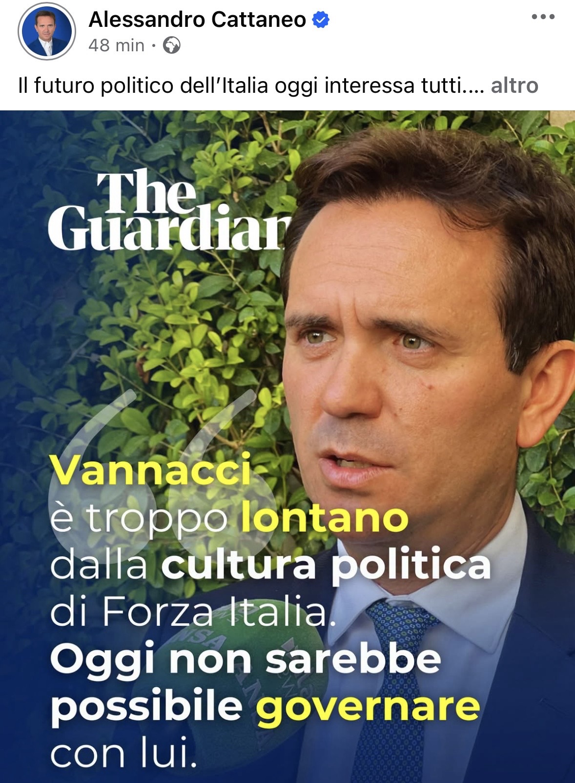 Vannacci verso la Presidenza del Consiglio, Forza Italia si scioglie